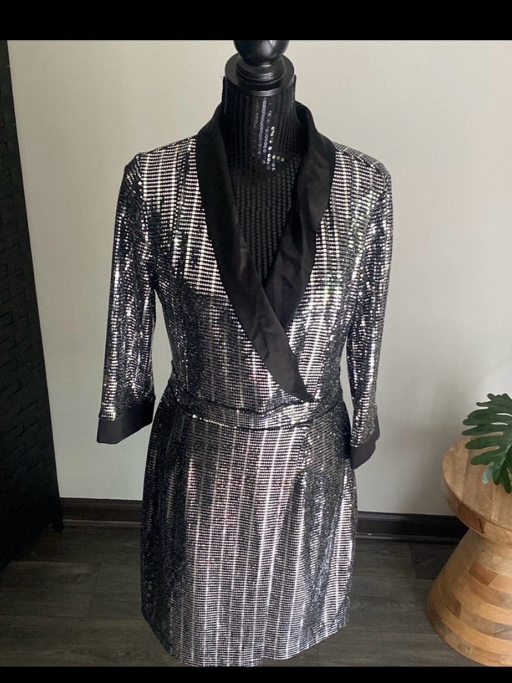 INC Mirror Ball Blazer Mini Dress - Picture 11 of 14